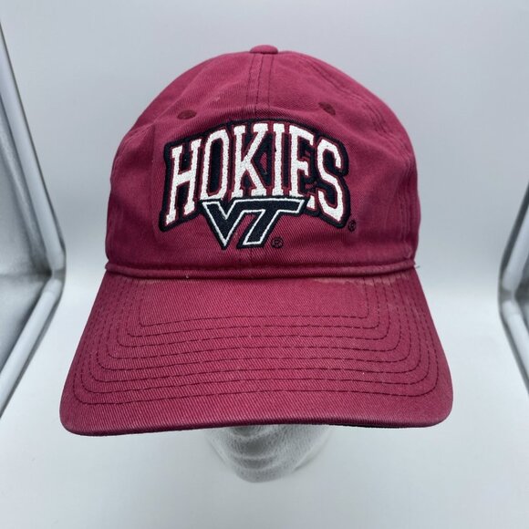Signatures Other - Virginia Tech Hokies Maroon Cap Hat Strap-back NCAA VT ACC Signatures